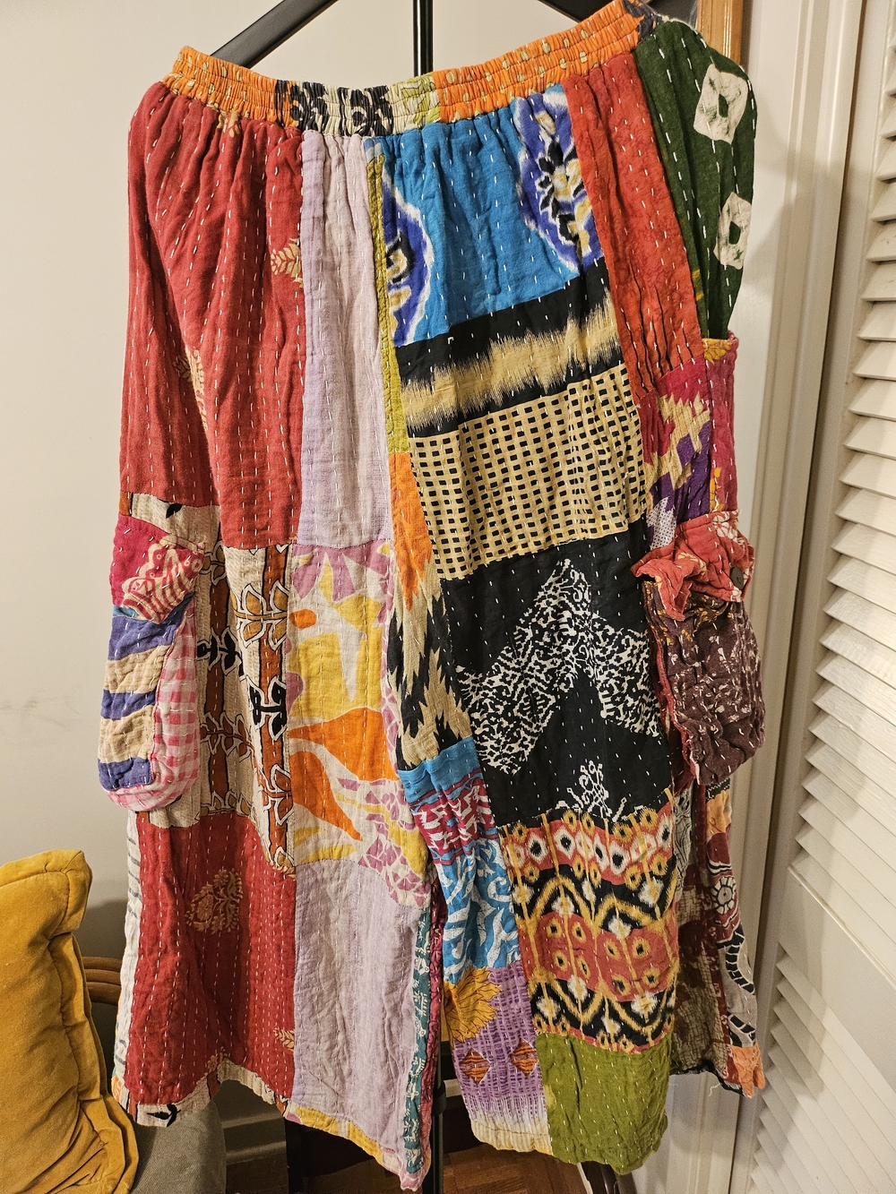Boho Patchwork Multicolor Pants